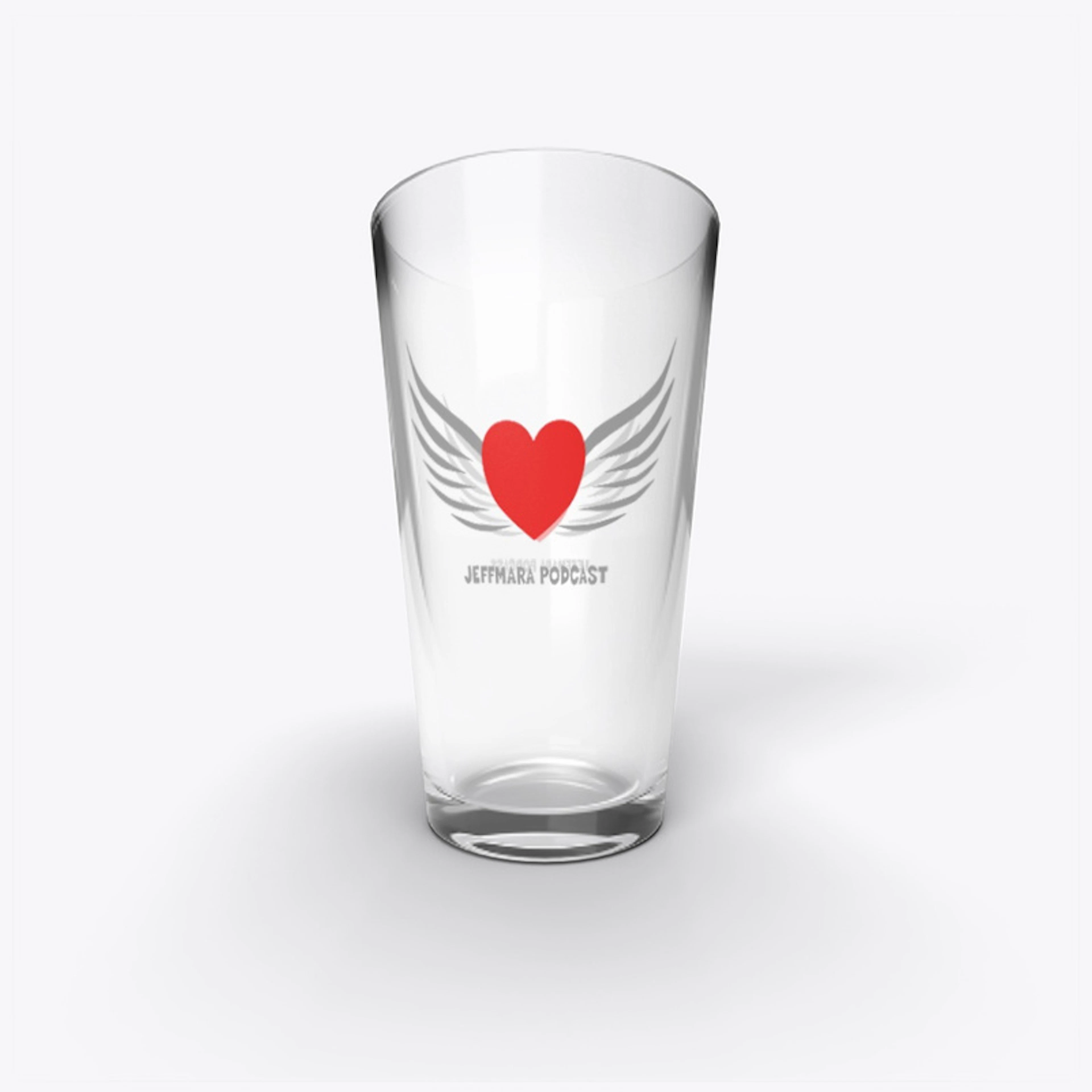 JeffMara Winged Heart Mug and Pint Glass